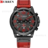 Red belt black shell black surface
