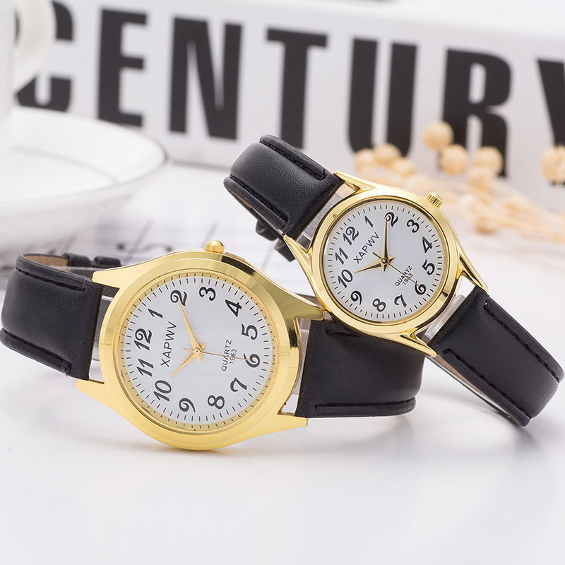 Fashion Round Buckle Quartz Men's Watches display picture 2