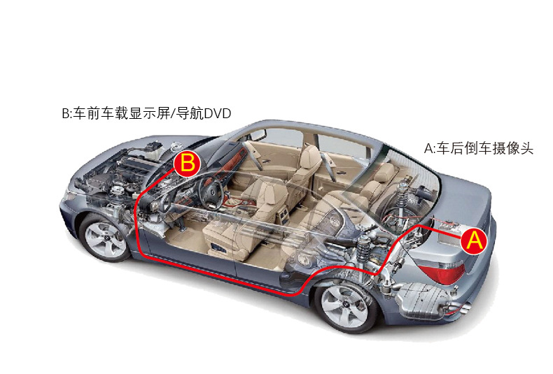 Car Universal 12-Light Ultra-High Definition Night Vision Car Rear View Car Camera Hd Night Vision Reversing Camera