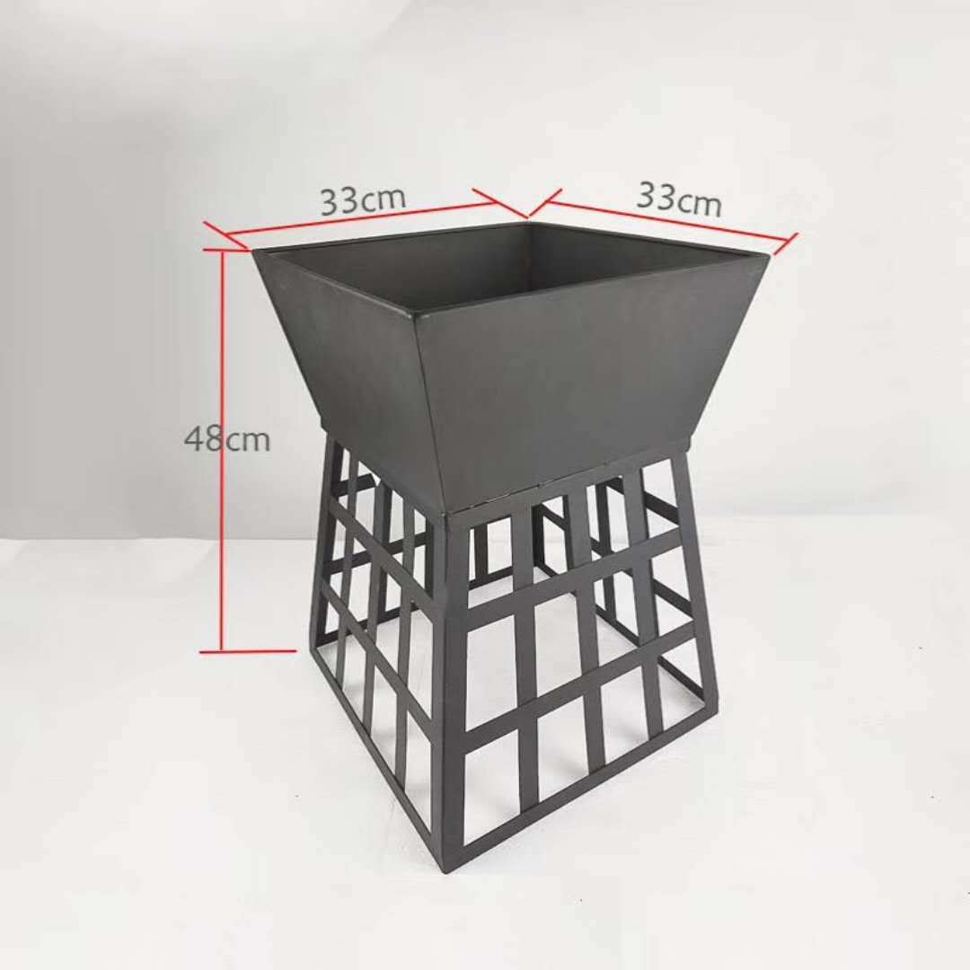 Fuente de origen nueva calefacción leña fuego brasero al aire libre Halloween calefacción estufa Super excelente suministro