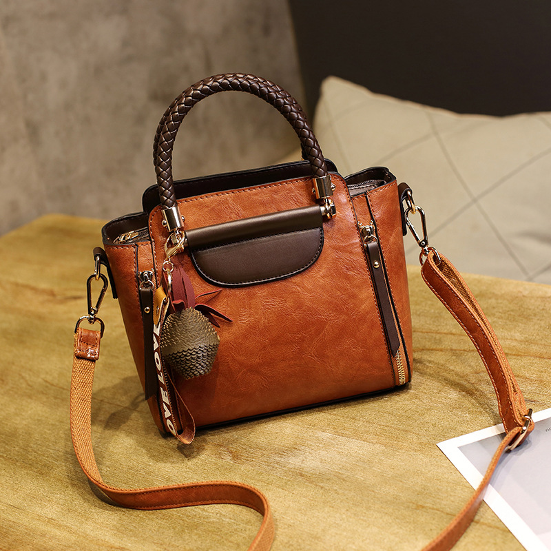 女包2018新款潮欧美时尚百搭chic手提包小方包单肩斜挎包ins 超火