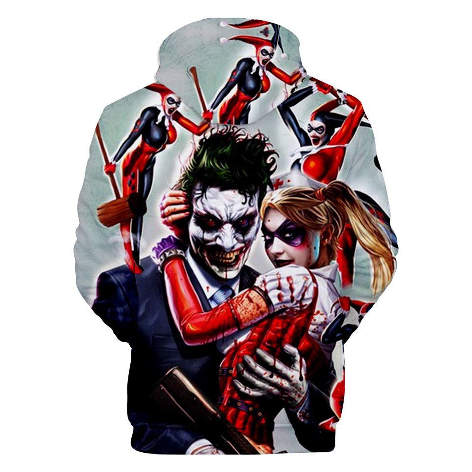 Sweat-shirt en Coton clown jacket joker 3D - Ref 3423553 Image 21