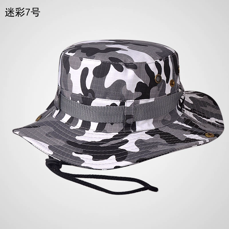 Travel camouflage climbing sun hat, American style