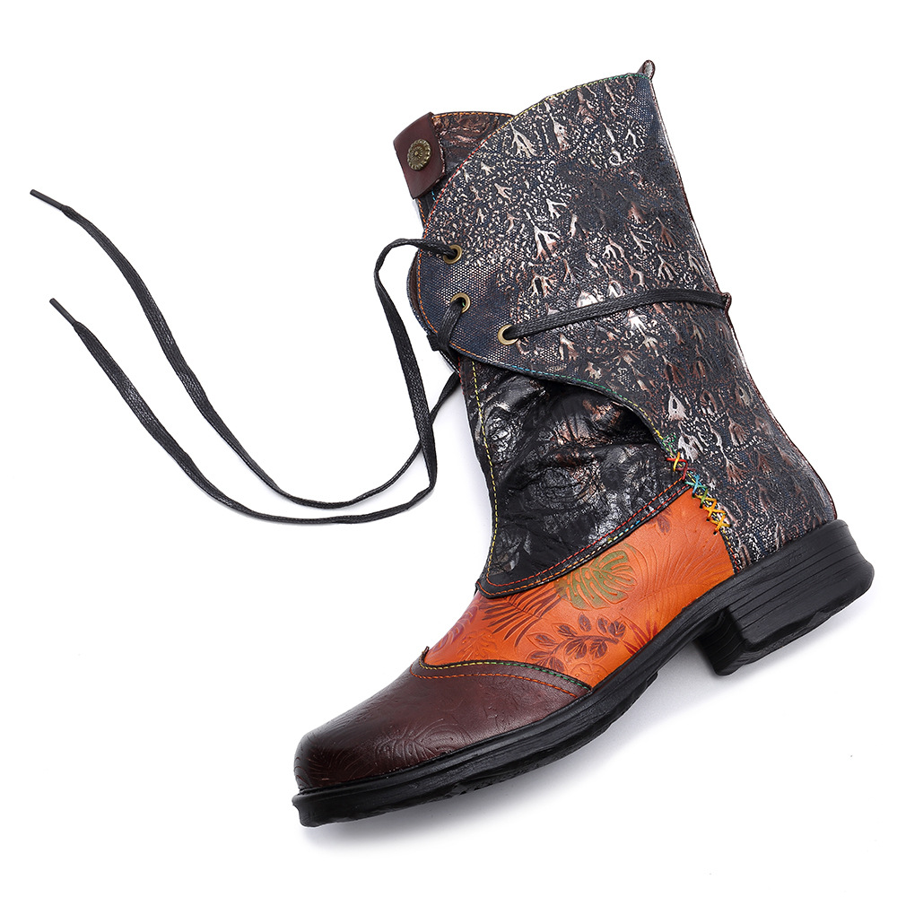 Bottes femme en En cuir - Ref 3354861 Image 19