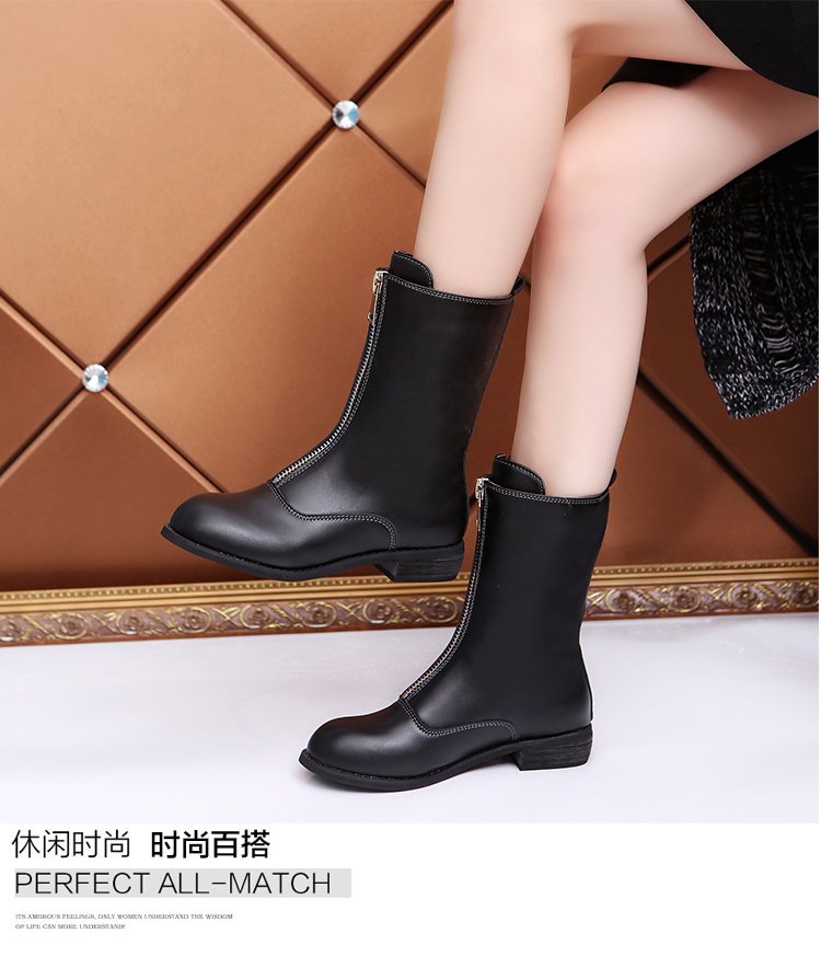 Bottes femme en PU artificiel - Ref 3355820 Image 26