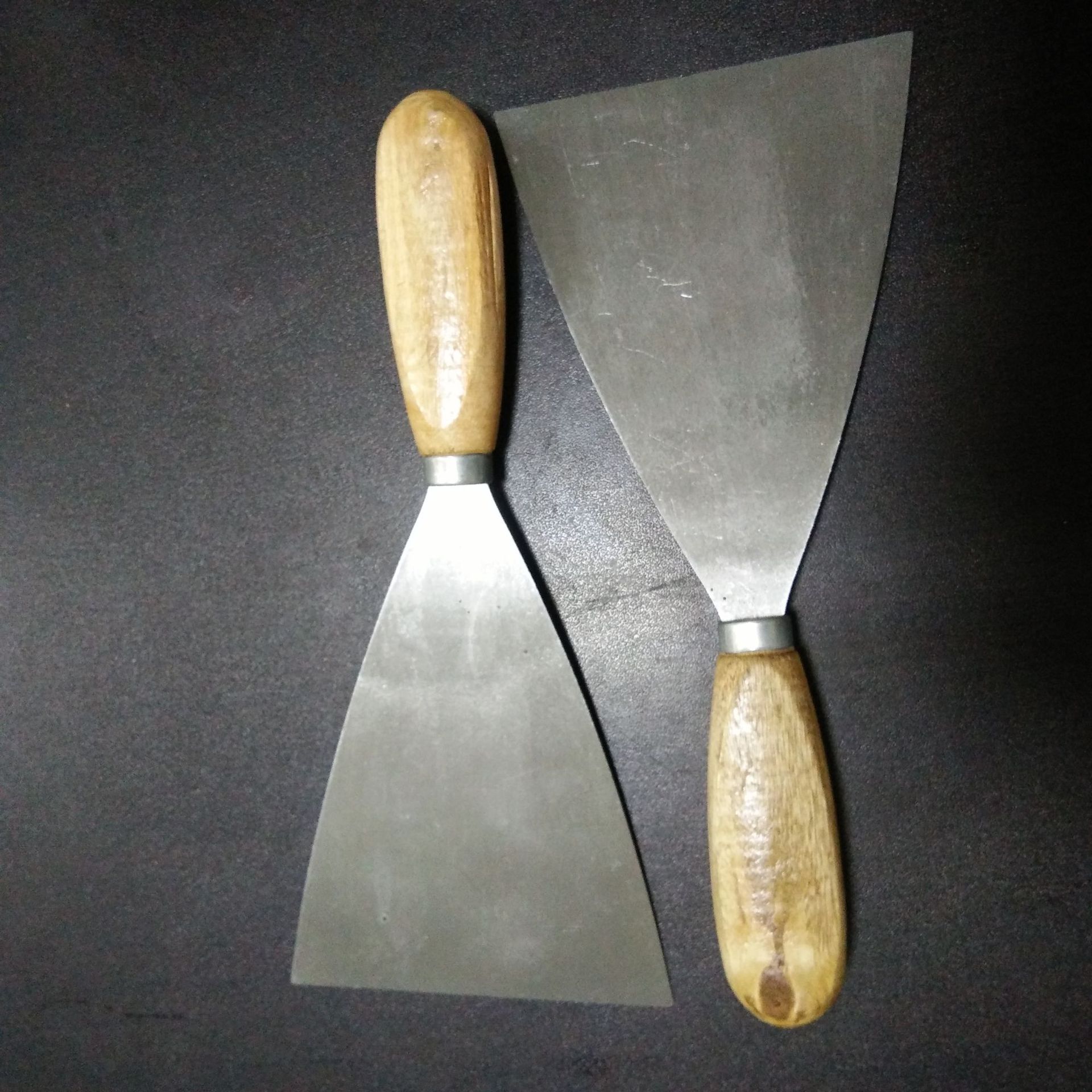 厂家直销木柄油灰刀加厚油灰刀桦木柄油灰刀铲刀清洁刀地板美缝刀|ms