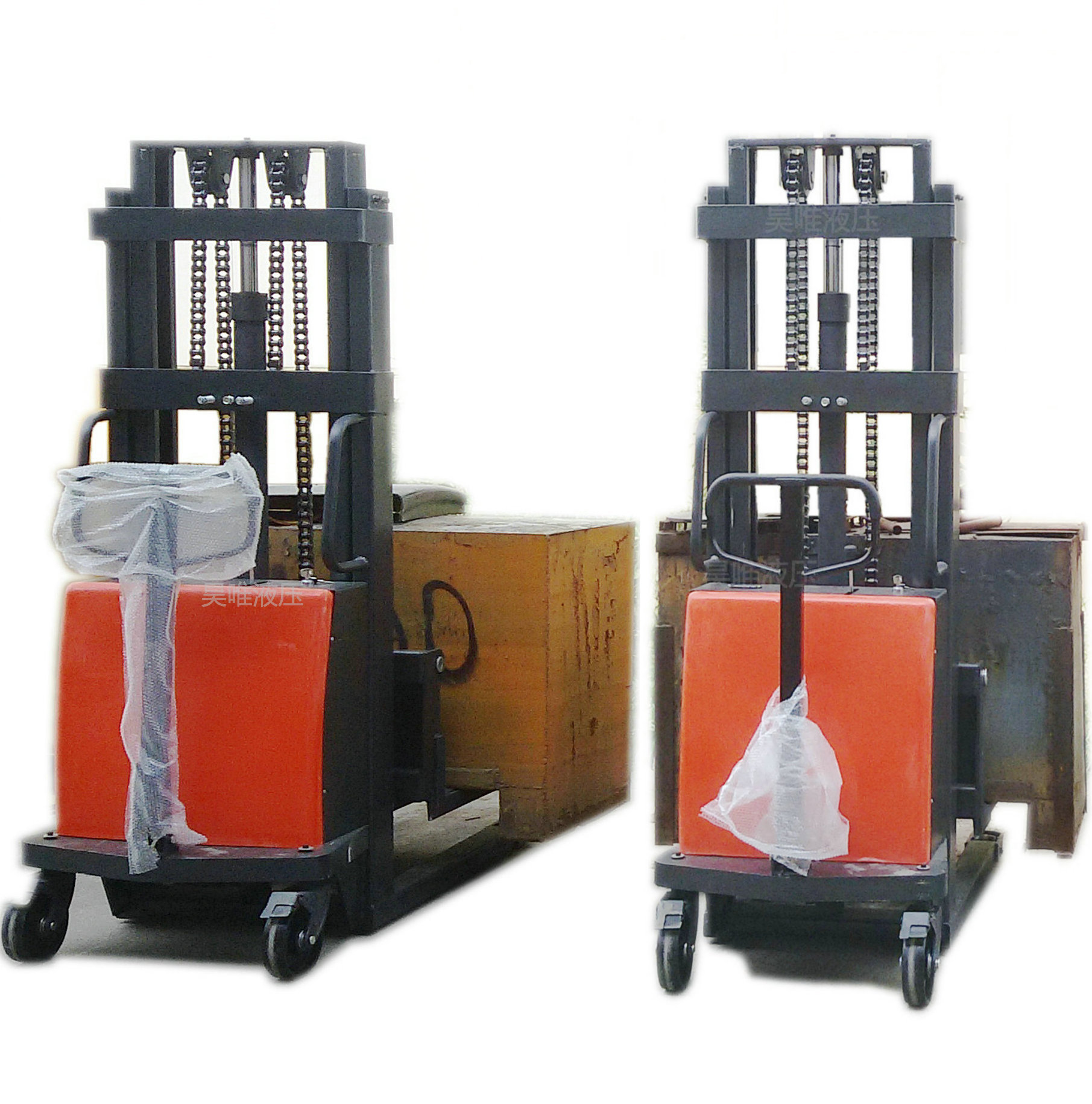 Electric Tray Forklift Whole(Half)Electric Hydraulic forklift