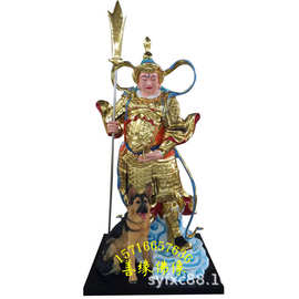 二郎神图片孙悟空神像佛像树脂玻璃钢彩绘河南佛像厂直销