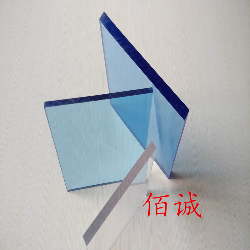 透明挡板 隔板 耐力板厂家直供 茶色雨棚板现货