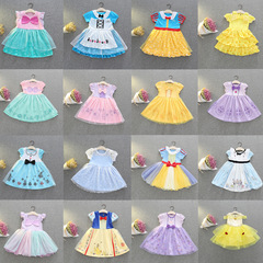 Foreign trade children's clothing girls dress Alice in Wonderland Snow White dress Halloween costume drop shipping