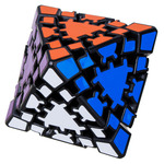 Черный кубик Рубика с шестернями, бриллиантовая наклейка, оптовые продажи
