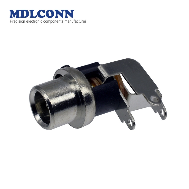 供应光孔弯脚 DC电源座 直流电源DC座 DC-025W