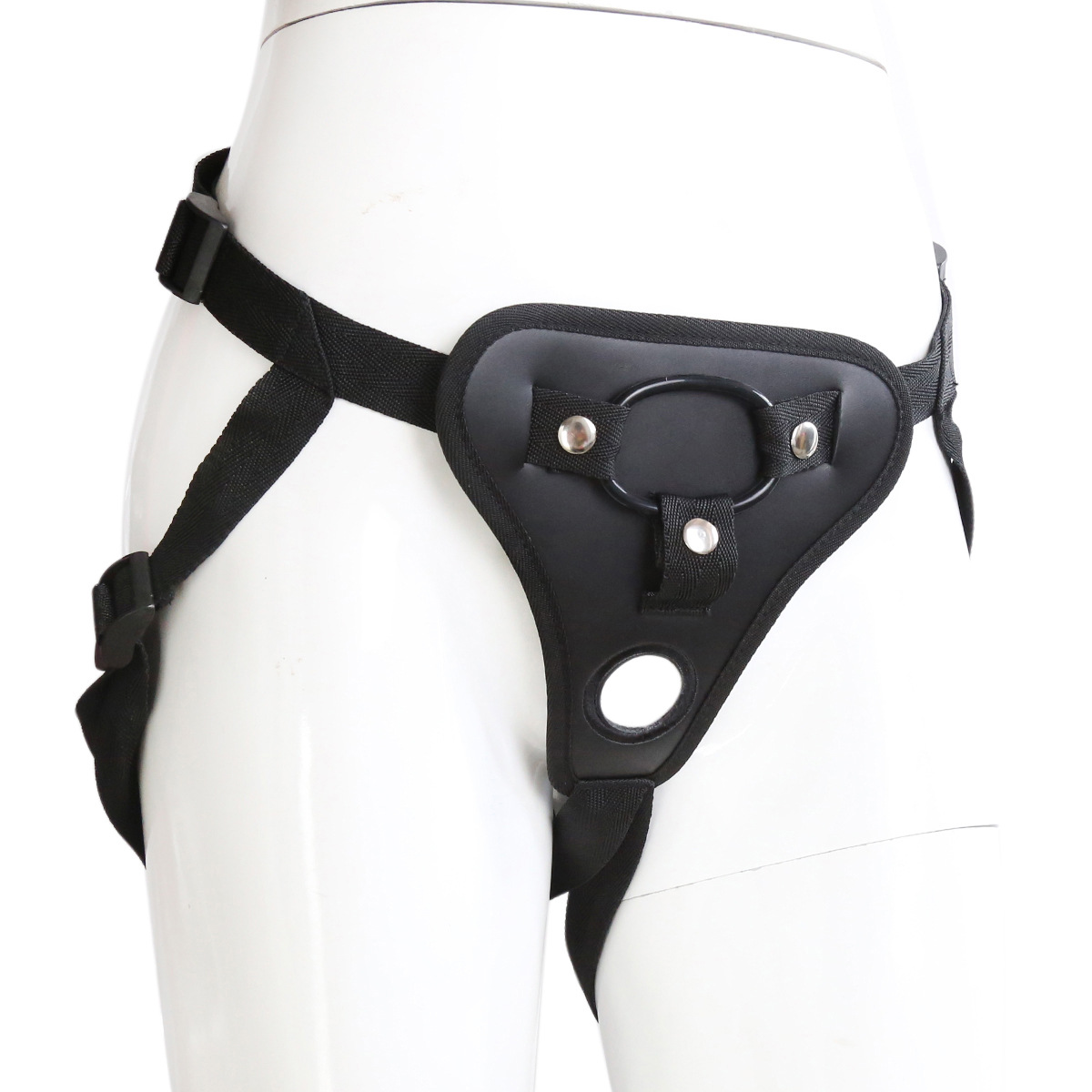 Tienda de la fábrica ropa interior sexy hombres y mujeres usan pantalones cortos de cuero desgaste pantalones de pene pull-up pantalones gay suministros productos sexuales