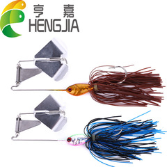 HENGJIA Fishing Tackle 16G & 22G Fish-Shaped Beard Lure, Long-Range Metal Bait—The Beard Master