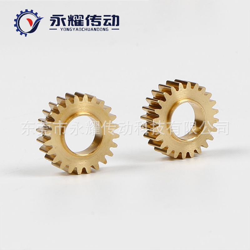 厂家直销 圆柱黄铜齿轮 可批发汽车用铜齿轮直齿轮外齿轮