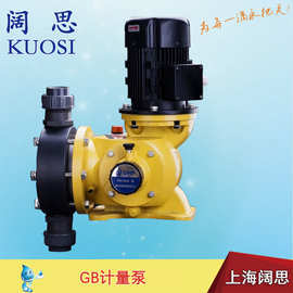 机械隔膜式计量泵GB0080双隔膜往复泵 工程塑料单向阀结构加药泵