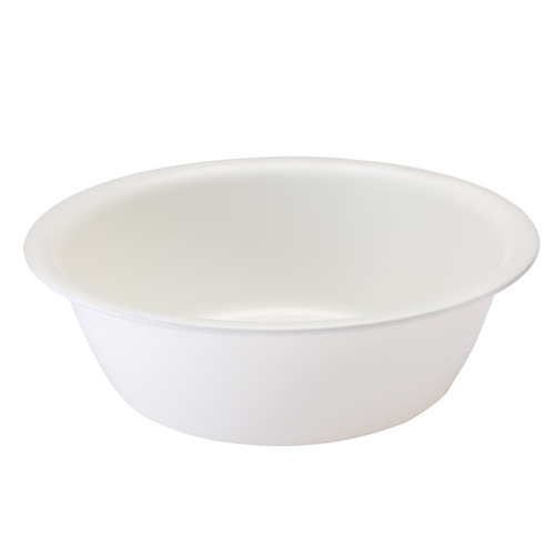 Plastic basin round household white large basin thickened foot washing student dormitory wash basin beauty salon small basin