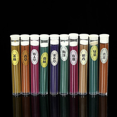 Essentials Agarwood Incense Forest Passion Flower Lavender Rose Small Tube Aroma Indoor Diffuser Bamboo Skewer