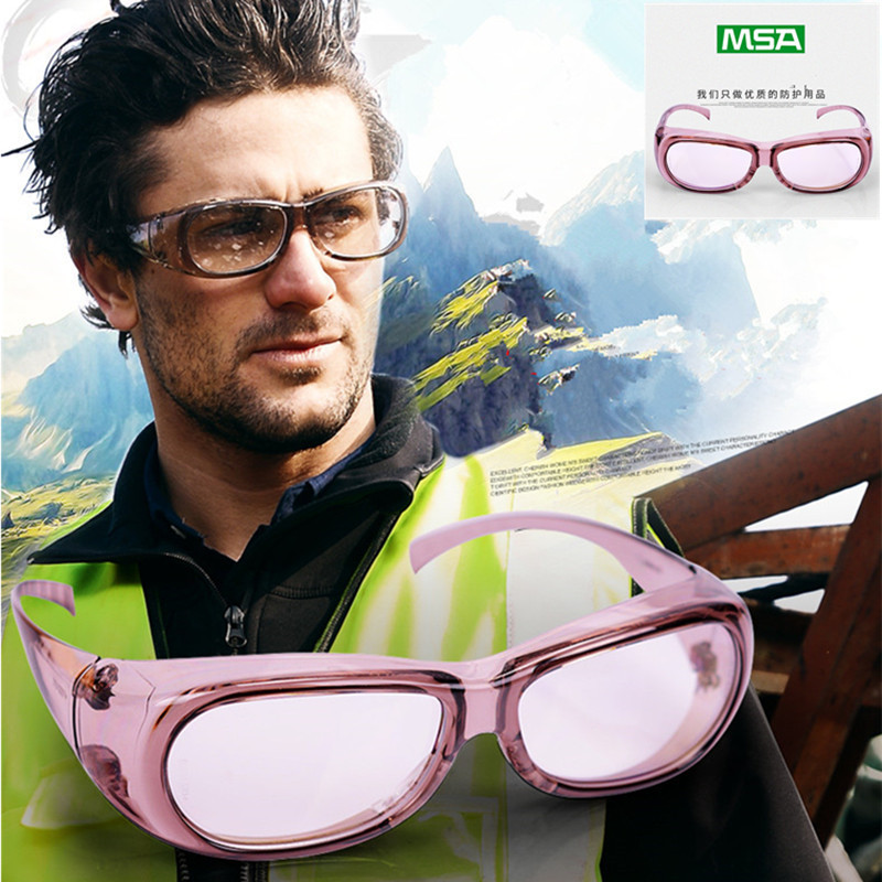 MSA梅思安护目镜防飞溅防护眼镜骑行防风沙10108314酷特C防护眼镜