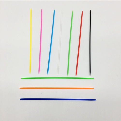 Direct Manufacturer Sale Colorful Plastic Watercolor Painting Sticks, Drawing Needles, Plastic Game Sticks, Counting Sticks, Picking Sticks, Picking Rods, Desk Toys