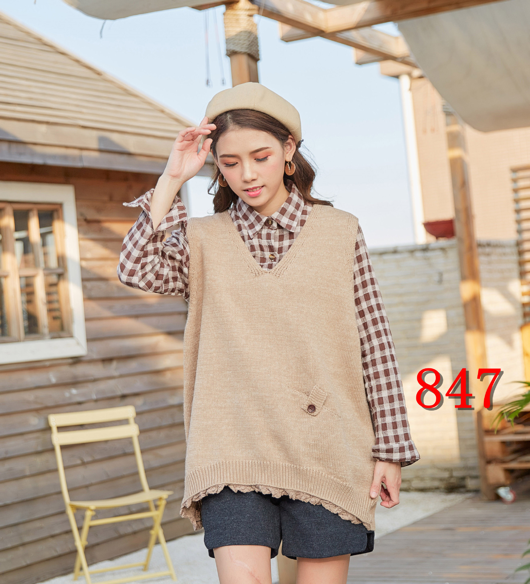 Gilet femme en Coton - Ref 3317371 Image 3