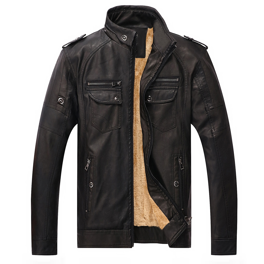 Veste en cuir homme - Ref 3443637 Image 12