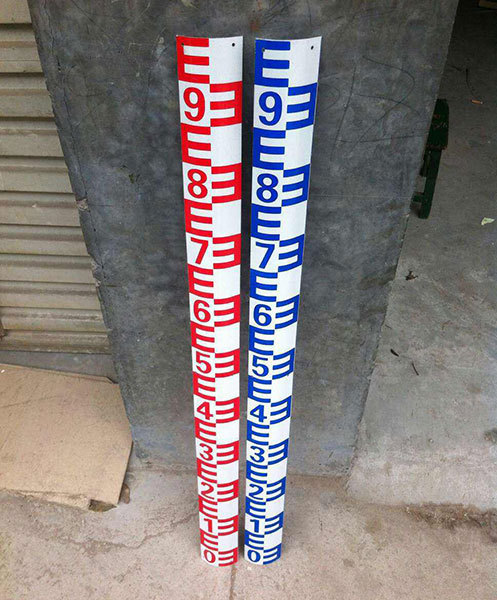 搪瓷水位尺 搪瓷水位牌 水利水尺 烤瓷水尺 搪瓷标牌订做定制厂家