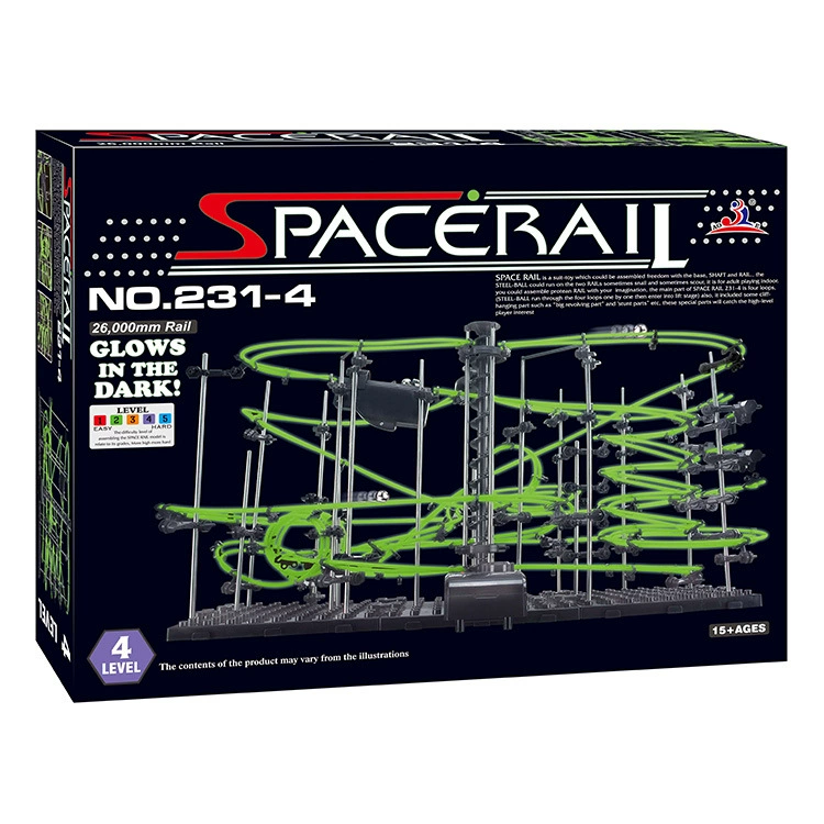 Spacerail, конструктор космоса с рельсами, игрушка, американские горки, DIY, наука и техника