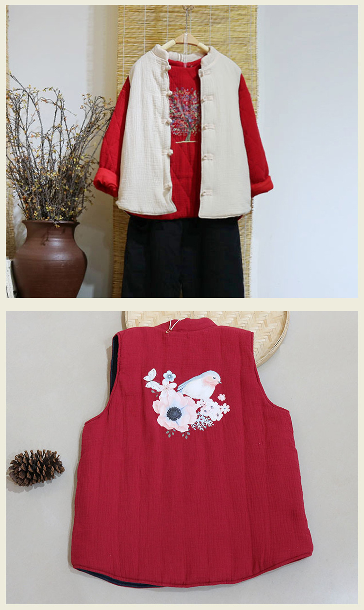 Gilet femme en Mélange de chanvre - Ref 3318233 Image 16