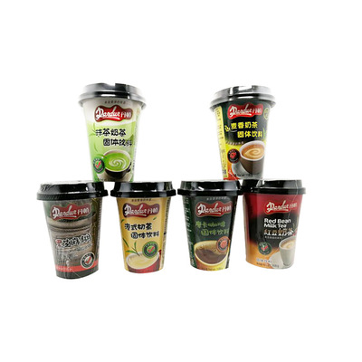 Free freight Hong Kong Denton Hong Kong-style milk tea 35g/ Matcha tea with milk solid Drinks precooked and ready to be eaten drinks
