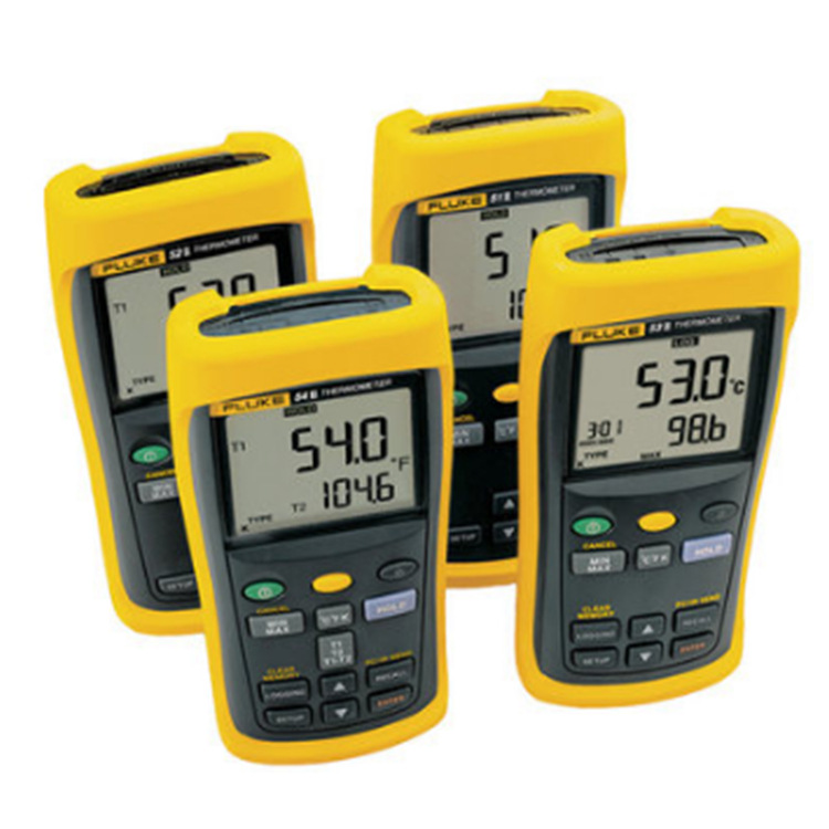 福禄克万用表FLUKE50II数字温度表工业电子热电偶单双通道温度计