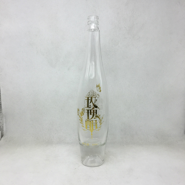 郓城厂家供应 白酒瓶 1斤装 白酒瓶 450ML玻璃瓶