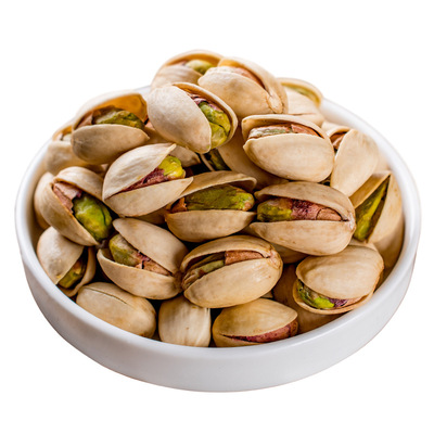 Of large number wholesale new goods natural Opening Pistachios Natural color Bleach Roasting nut wholesale 500g Wholesale New Year
