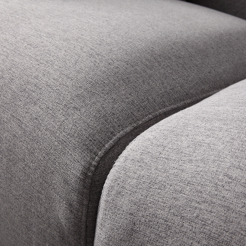 Fuente de la fábrica Sofá nórdico simple sofá de tela moderno sofá de tela de tres personas pequeño apartamento