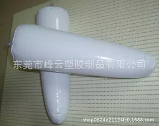 PVC充气鞋内撑 PVC充气填充展示道具 透明PVC鞋撑 PVC植绒鞋内撑