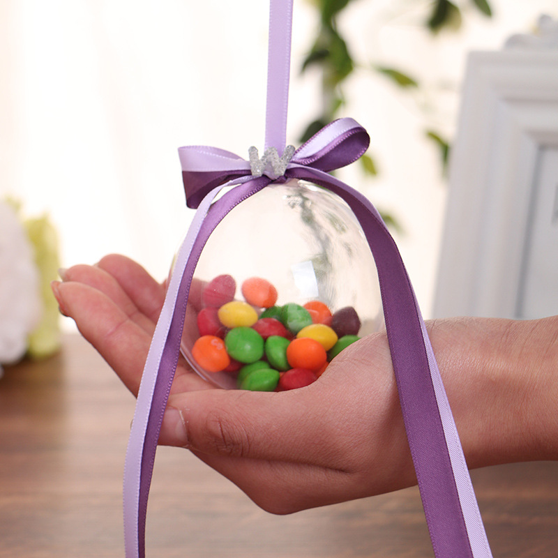 Factory Outlet Transparent balls originality Candy Plastic Pellet Candy box