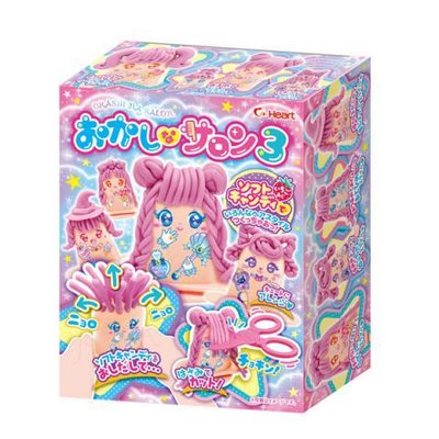 日本食玩Heart菓子拇指美發師沙龍糖DIY進口零食搞怪整蠱糖果現貨