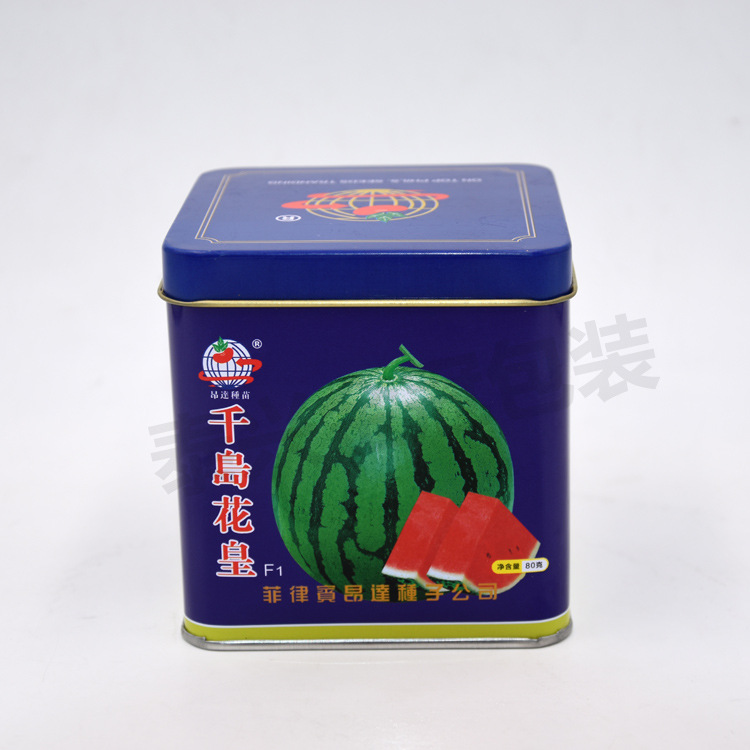 江苏厂家直销  圆形易拉罐 滤芯铁罐 西瓜种子包装罐 干果铁罐