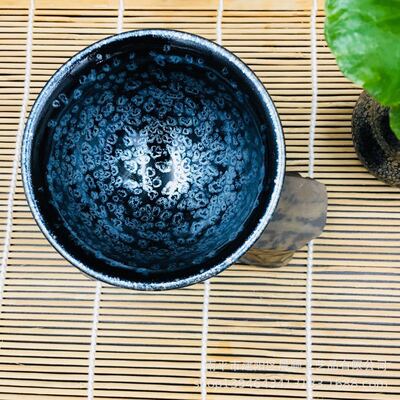 品茗公道飄逸茶杯茶碗禮盒定制建陽建盞茶具套裝滿天星鐵胎天目