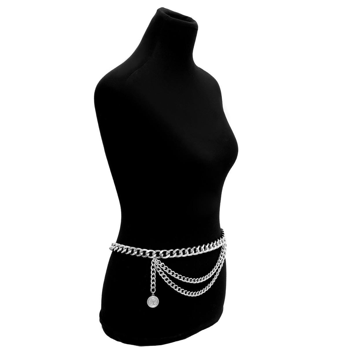 Simple Style U Shape Alloy Plating Women's Chain Belts display picture 10