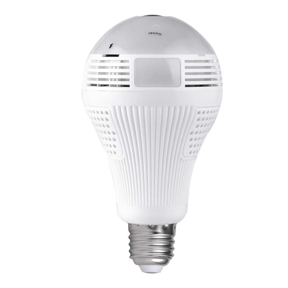 360度灯泡全景摄像头 灯泡摄像机 Bulb lamp Wifi IP camera