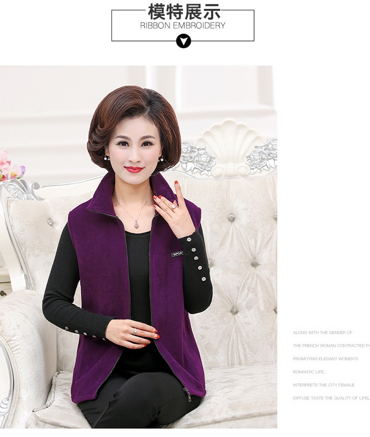 Gilet femme MARQUE INDéPENDANTE en Polaire - Ref 3317367 Image 29