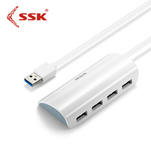 SSK飚王 SHU808 usb3.0分线器电脑集线器一拖四高速hub多接口