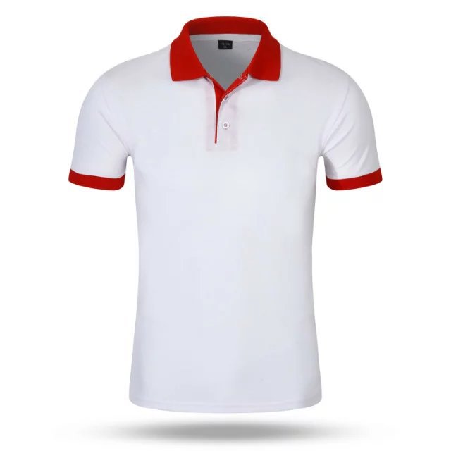 흰색 + 빨간색 칼라