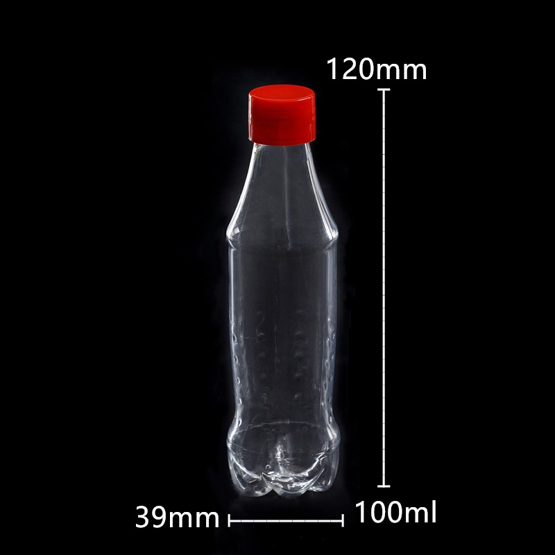 In stock supply 20 caliber 100ml Sprite plastic bottle beverage bottle drifting bottle toddler teaching decorative bottle