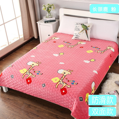 法兰绒毛毯被子空调毯冬季加厚珊瑚绒学生宿舍毯厂家直销盖毯|ru