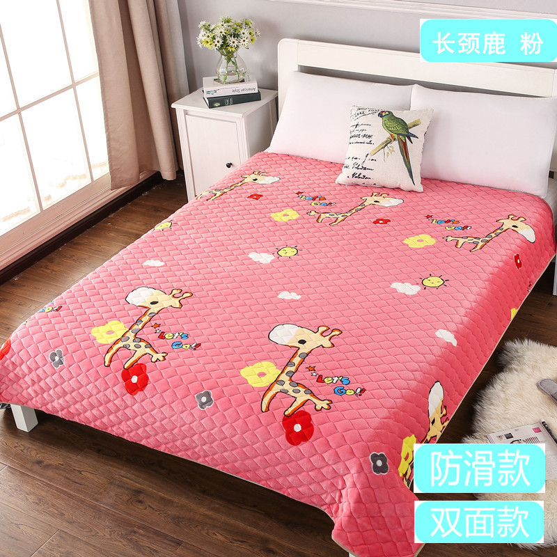 法兰绒毛毯被子空调毯冬季加厚珊瑚绒学生宿舍毯厂家直销盖毯|ru