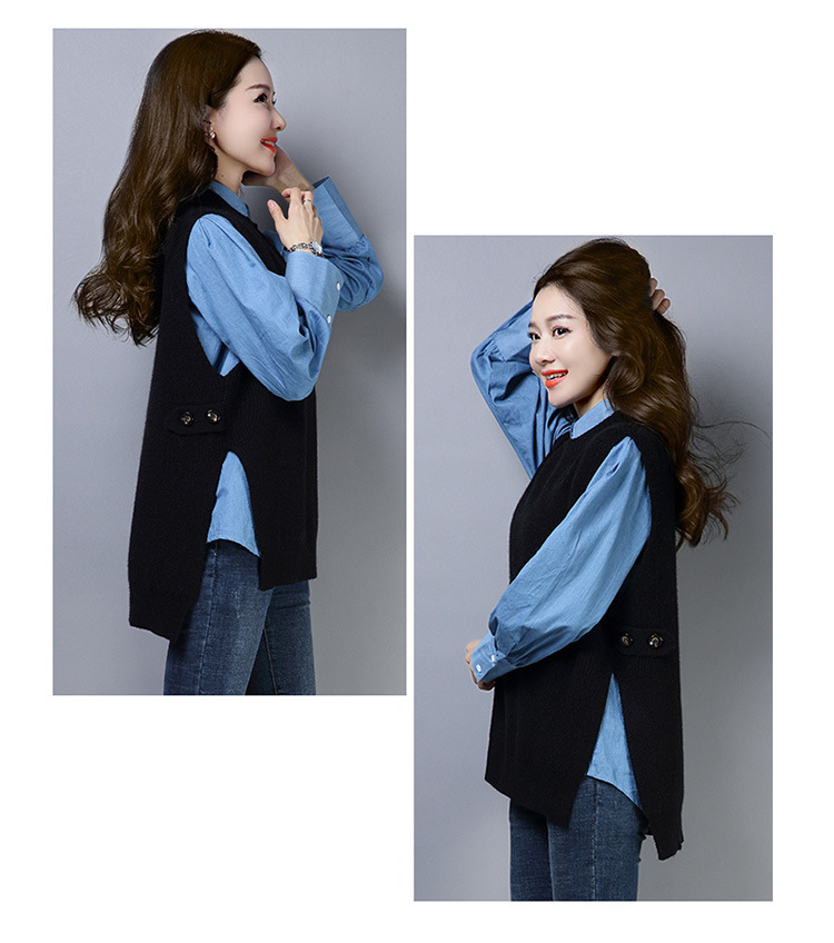 Gilet femme XIN YUROU en Tricot - Ref 3316676 Image 21