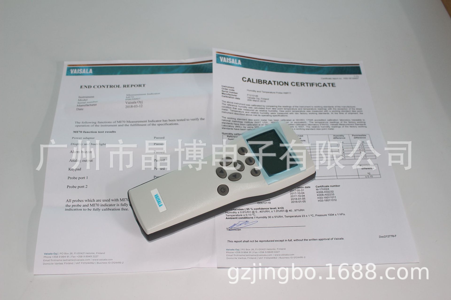 批发芬兰VAISALA维萨拉温湿度HM70温湿度表HM70+HMP76温湿度表