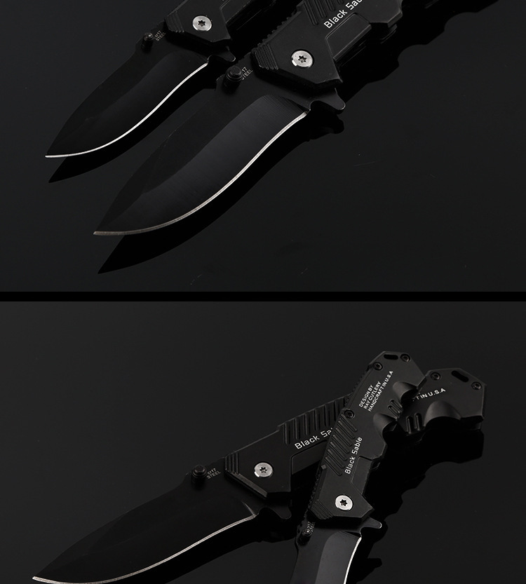 户外刀具高硬度折叠刀野营战术刀随身刀多功能求生折刀